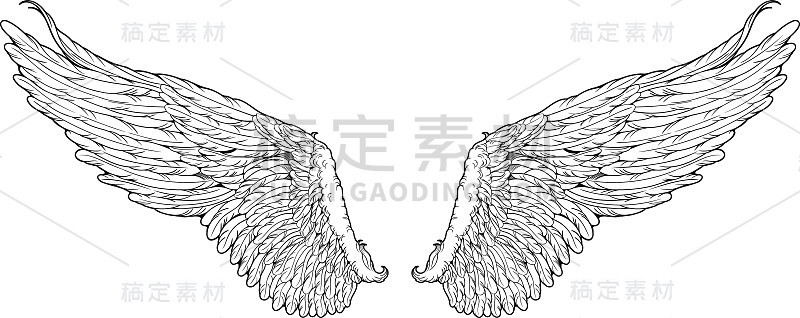孤立翼图形风格