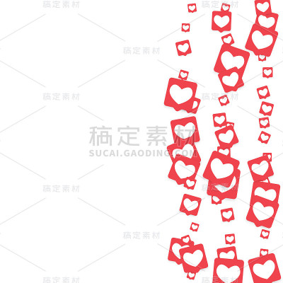 社交媒体图标。