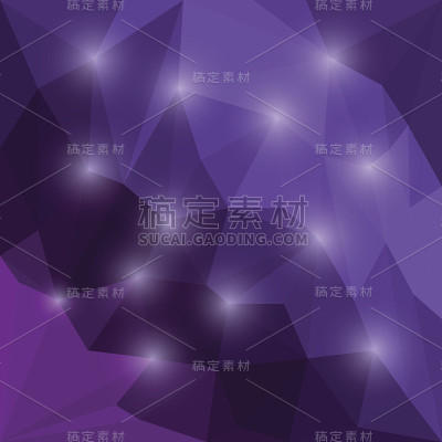 抽象明亮的彩色多边形三角形背景与耀眼的灯光