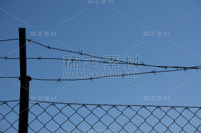 边境铁丝网