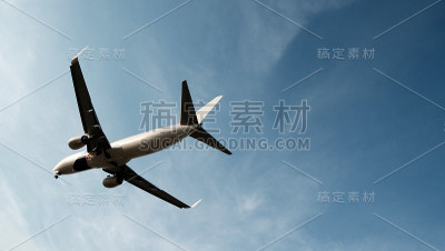 空中的飞机