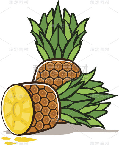 菠萝水果图标