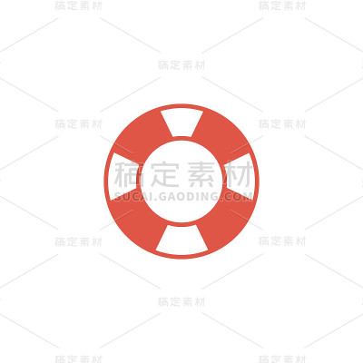 平面图标-环形浮标