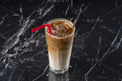 冰咖啡库存照片