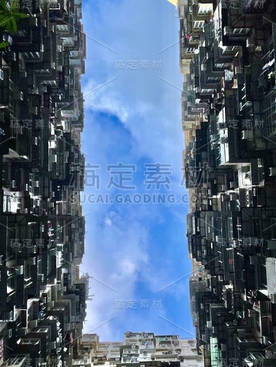 密集的住宅