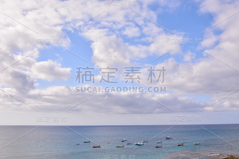 海洋海岸的观点