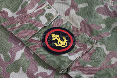 苏联海军陆战队伪装服背景上的肩章