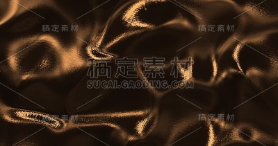 玫瑰金闪闪缎背景。魅力缎面纹理3D渲染