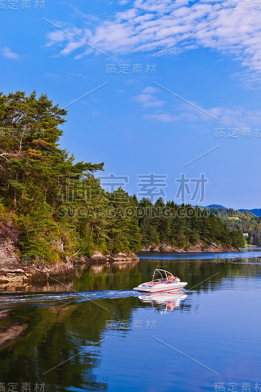 挪威峡湾,