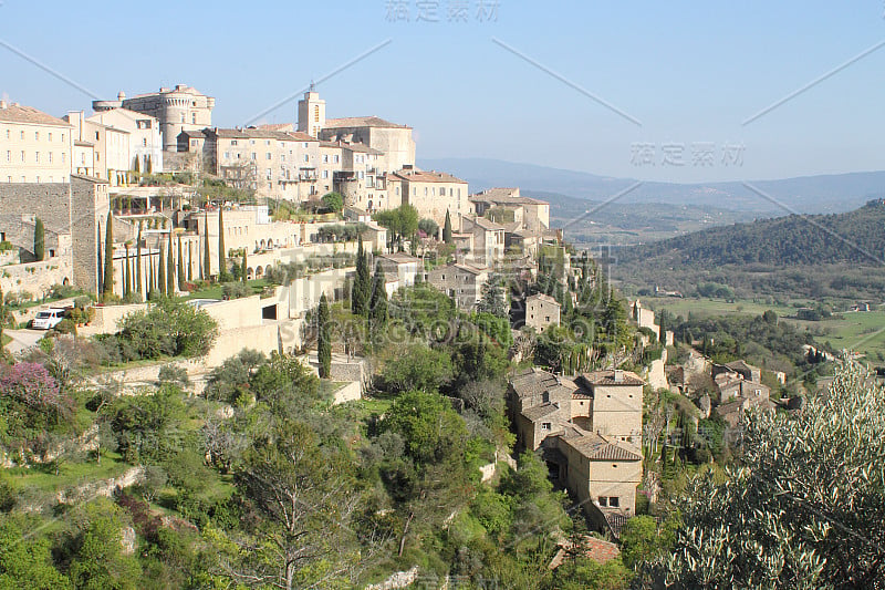 Gordes，法国普罗旺斯美丽的村庄