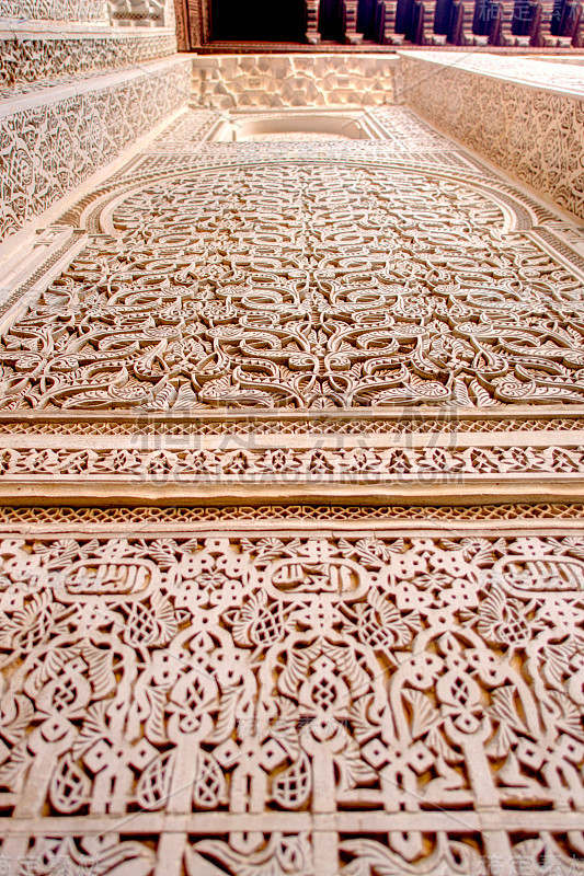 Bou Inania Madrasa, Meknes，摩洛哥