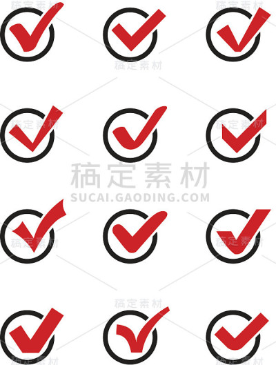 复选标记图标。