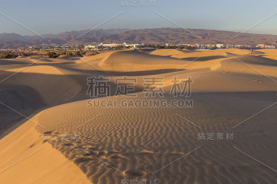 大卡纳里(加那利群岛)Maspalomas沙丘