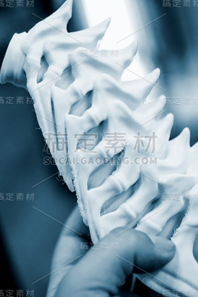 3D打印机工作近距离。自动三维3d打印机