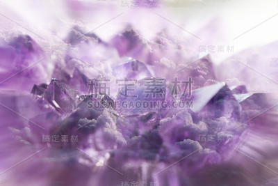 美丽的抽象紫水晶水晶艺术高质量
