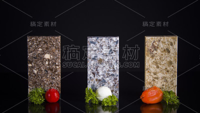 厨房台面，花岗岩，大理石和石英