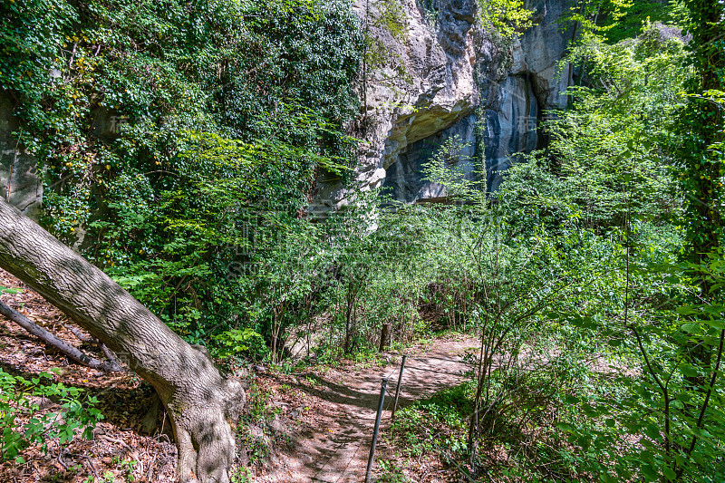 攀登布雷根茨的via ferrata