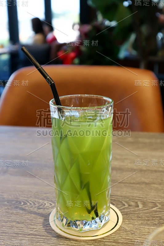 绿茶，冰茶