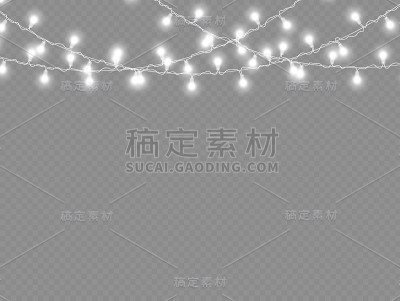 圣诞彩灯花环，霓虹灯led。