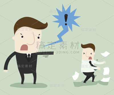 经理抱怨一名工人