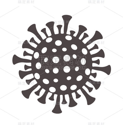 冠状病毒图标符号