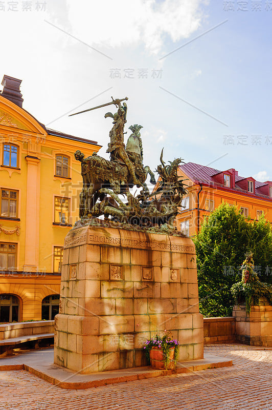 瑞典斯德哥尔摩的Square Stortorget