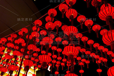 中国新年的红灯笼