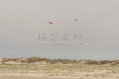 丹麦罗莫岛沙丘。