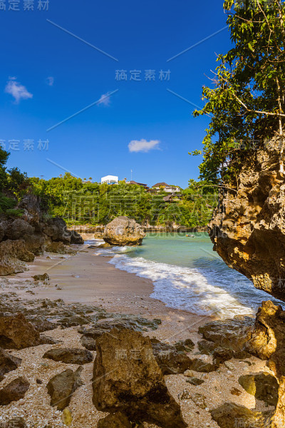 巴厘印度尼西亚沙漠海滩
