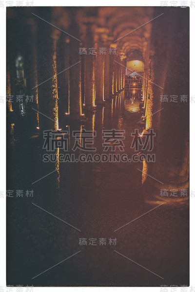 程式化的教堂水箱
