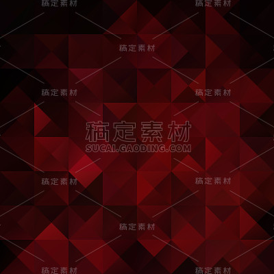 红色网格马赛克背景，创意设计模板
