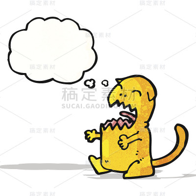 愤怒的卡通猫