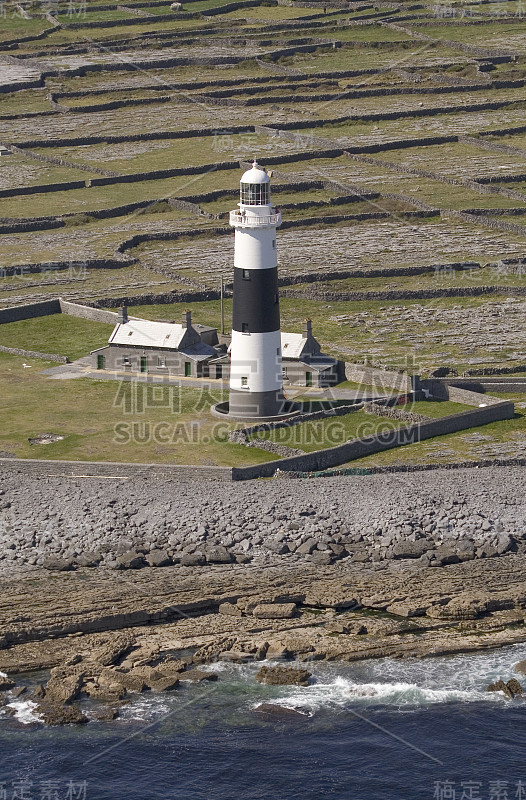 灯塔，Inis Mor，阿兰群岛，爱尔兰