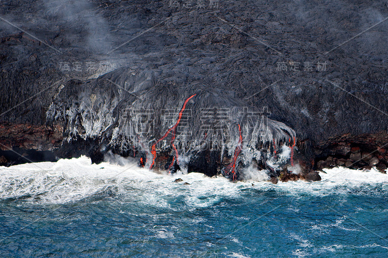 基拉韦厄火山熔岩流