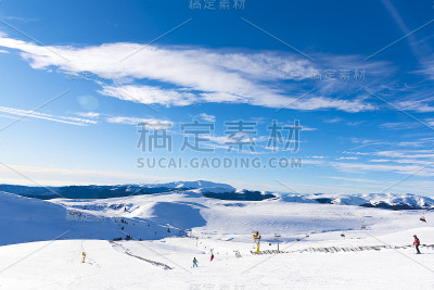 冬季滑雪胜地