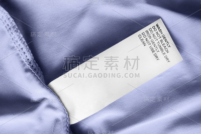 洗涤说明标签