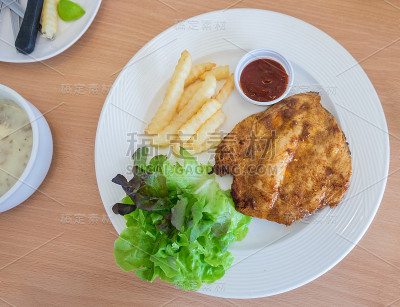 香辣鸡排