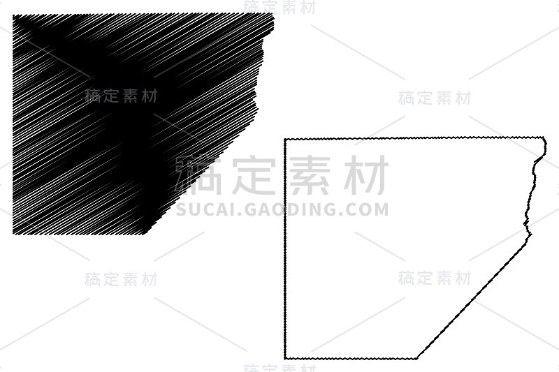 科罗拉多州阿拉莫萨县的地图