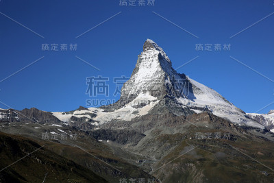 泽马特的马特洪山。瑞士