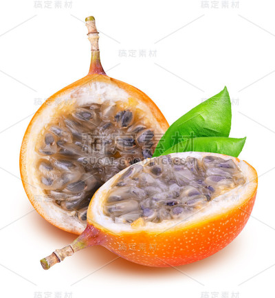 孤立的granadol果在白色背景上