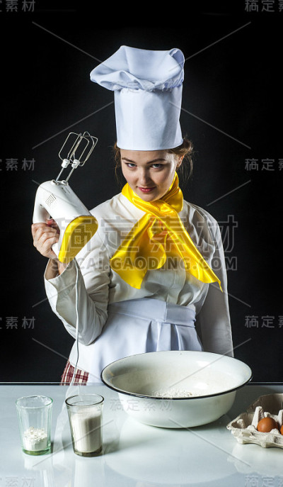 严重的厨师