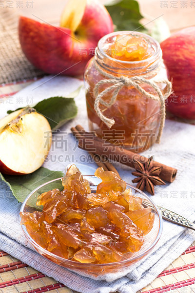 桂皮苹果蜜饯