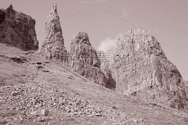 Quiraing;Trotternish;斯凯岛;苏格兰