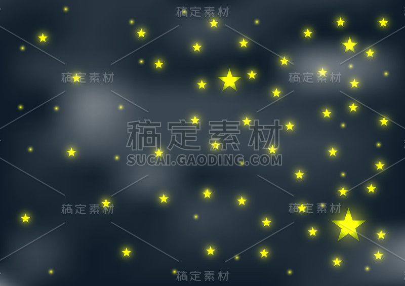 抽象的背景。星星和太空设计。矢量插画家