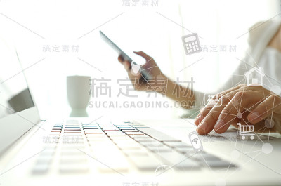 数字社交媒体网络图标