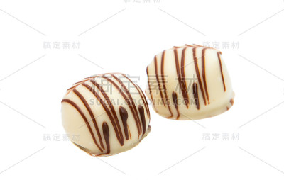 分离比利时巧克力糖果