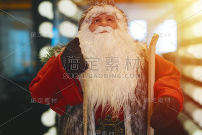 圣诞老人与skiis
