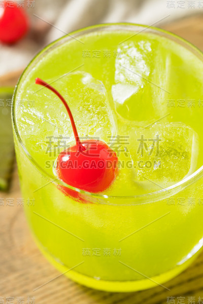 自制青瓜绿桃酸