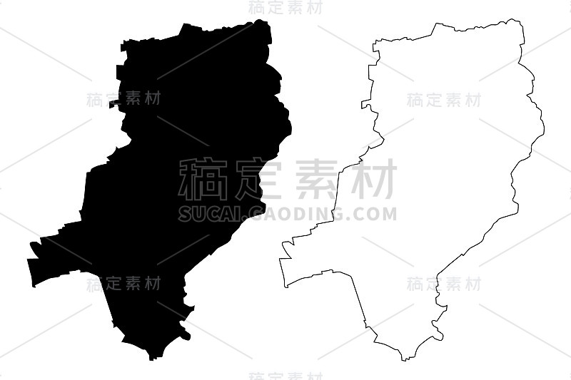 达姆施塔特城市地图