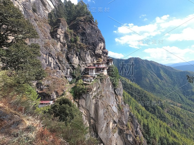 位于不丹山区的虎穴寺